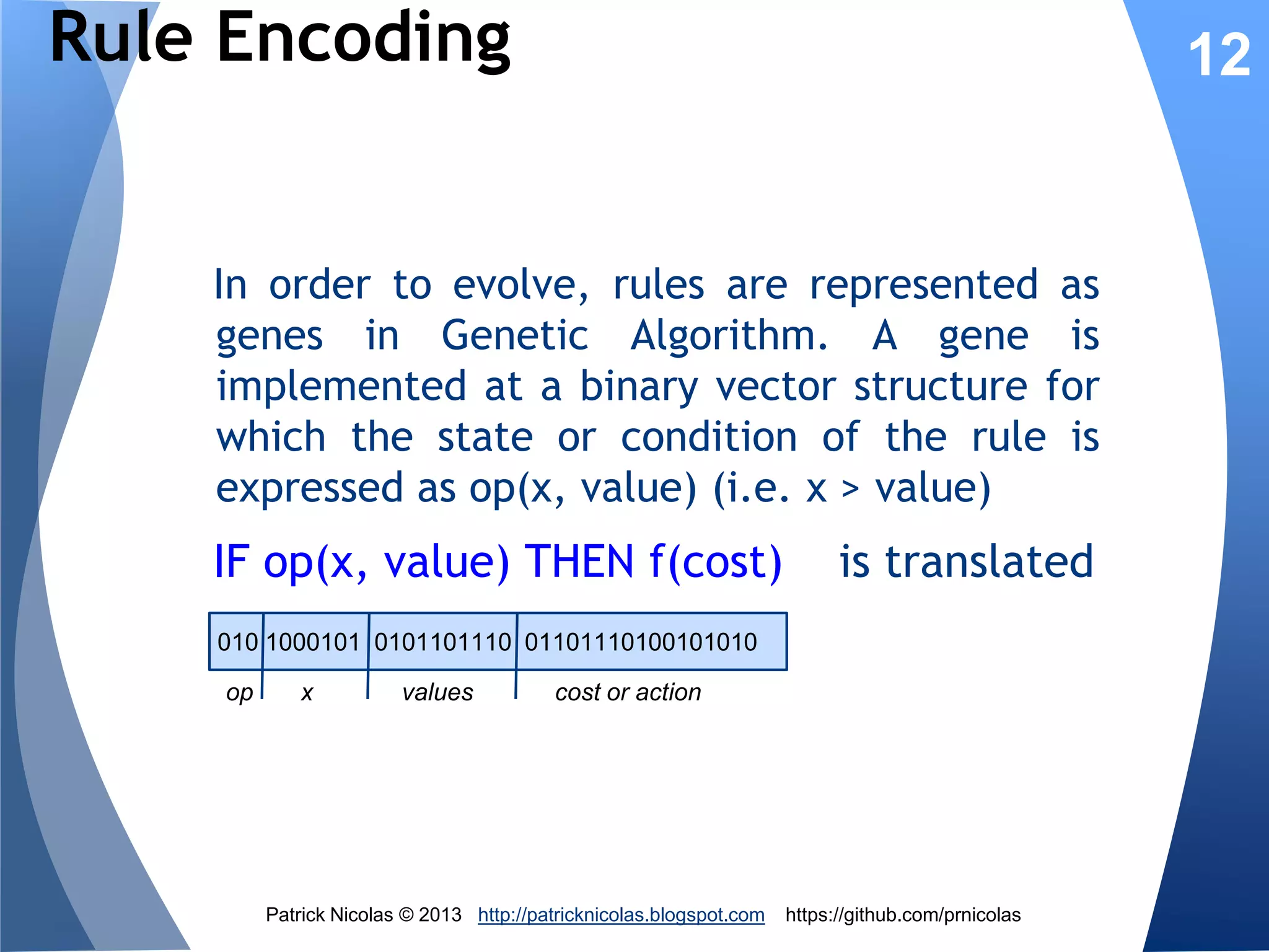 Security rules

12

Security rules are used to represent the
knowledge of a security expert.
IFnum.
outbounds
ftp
sessions
>5
THENcost+2(source: KDD Cup Dataset 1999)
Those rules are chained to support reasoning
about a sequence of events in a data center.

Patrick Nicolas © 2013 http://patricknicolas.blogspot.com

https://github.com/prnicolas

 