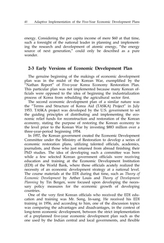 Adaptive Implementation of the Five Year Economic Development Plans | PDF