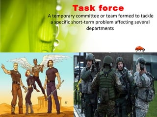 Task Force Org Design Adaptive organizational design | PPT