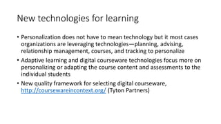 Adaptive Learning and IMS Global standards | PPTX