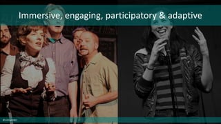 Immersive, engaging, participatory & adaptive
@cubicgarden
 