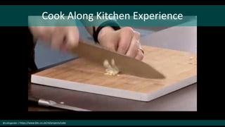 Cook Along Kitchen Experience
@cubicgarden | https://www.bbc.co.uk/rd/projects/cake
 