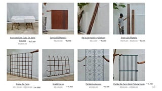 PRESENTATION BY AR.GEEVA CHANDANA 53
~ Rs.3,500 ~ Rs.900 ~ Rs.140 ~ Rs.300
~ Rs.1000 ~ Rs.450 ~ Rs.500
~ Rs.700
 