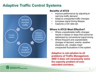 Adaptive Traffic Control Systems Overview | PDF