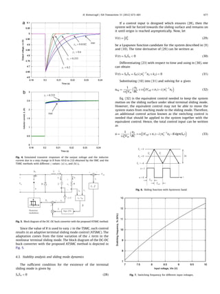 Adaptive terminal sliding mode control strategy for DC–DC buck ...