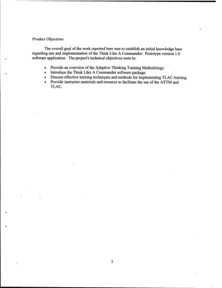 Adaptive thinking inst guide