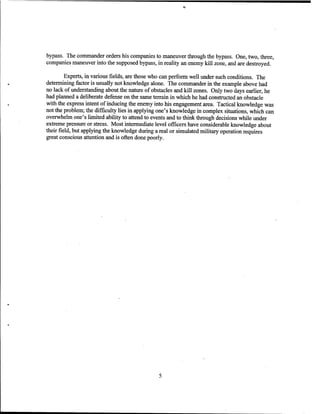 Adaptive thinking inst guide