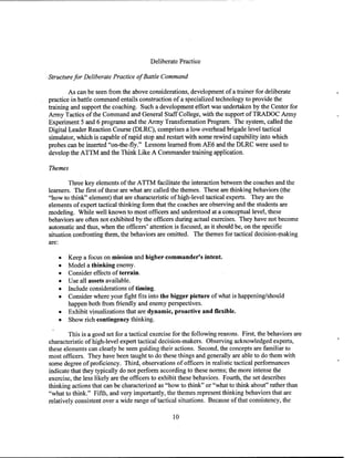 Adaptive thinking inst guide