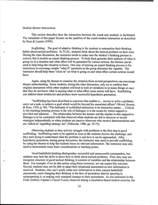 Adaptive thinking inst guide