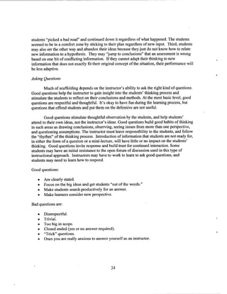 Adaptive thinking inst guide