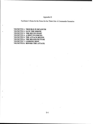 Adaptive thinking inst guide