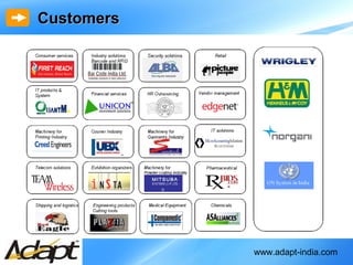 www.adapt-india.com
CustomersCustomers
 