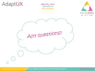 #RecruitClever Webinar: Exclusive first-look at AdaptUX