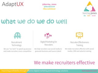 what we do we do well
 
