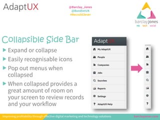 Collapsible Side Bar




 
