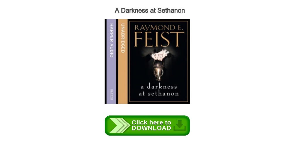 Https www audiobooks audiobook darkness at sethanon 307280