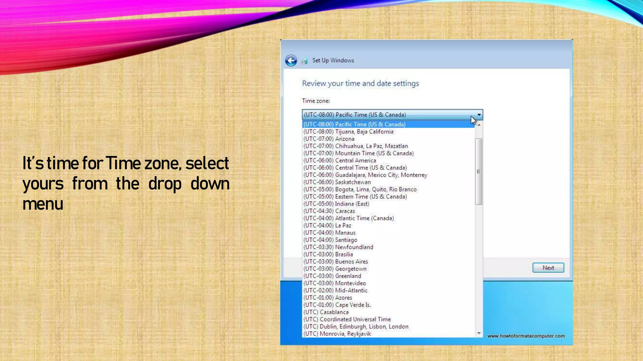 How to format system windows 7 ,10,12,15,or any os .pptx