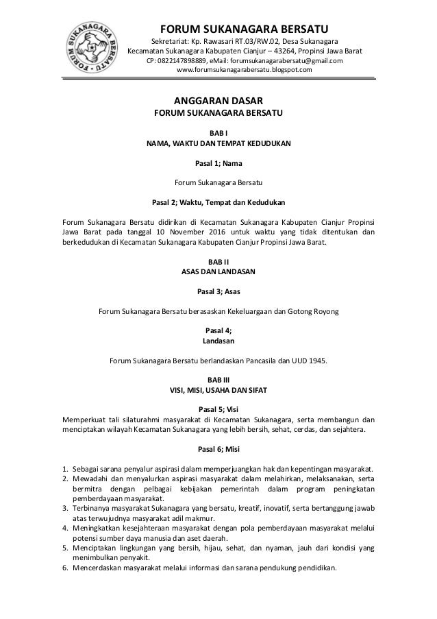 Ad Art Forum Sukanagara Bersatu