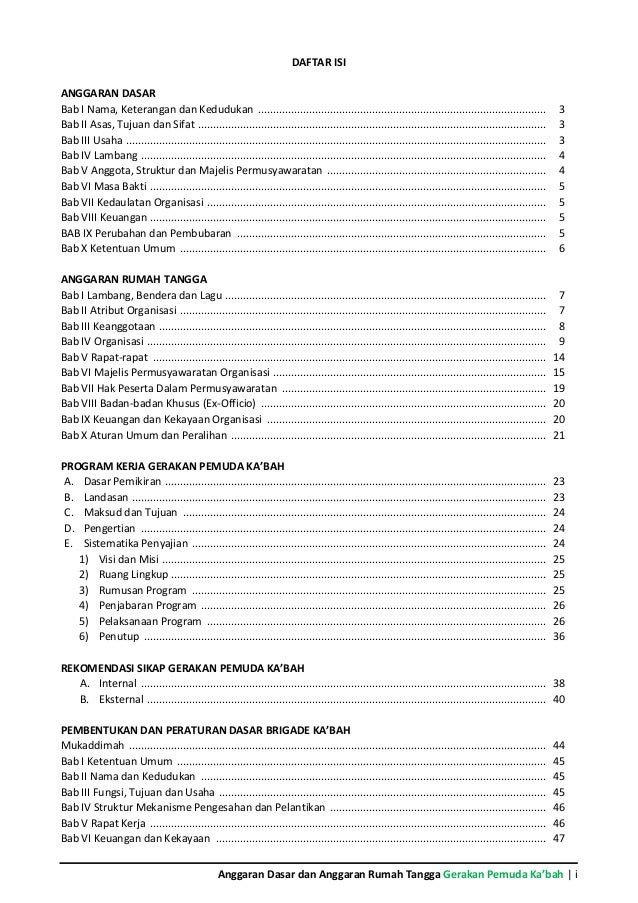 Ad Art Gerakan Pemuda Ka Bah