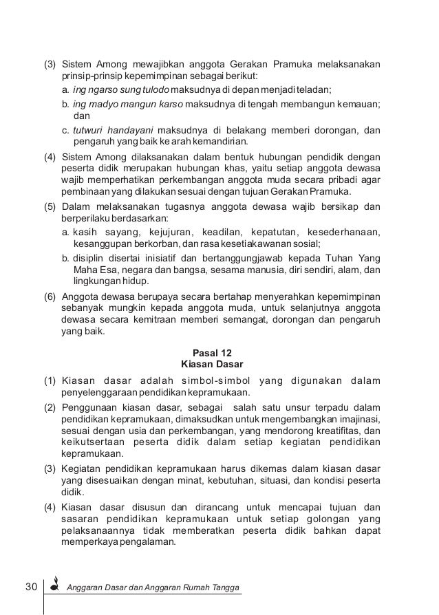 Ad & art gerakan pramuka munas 2013