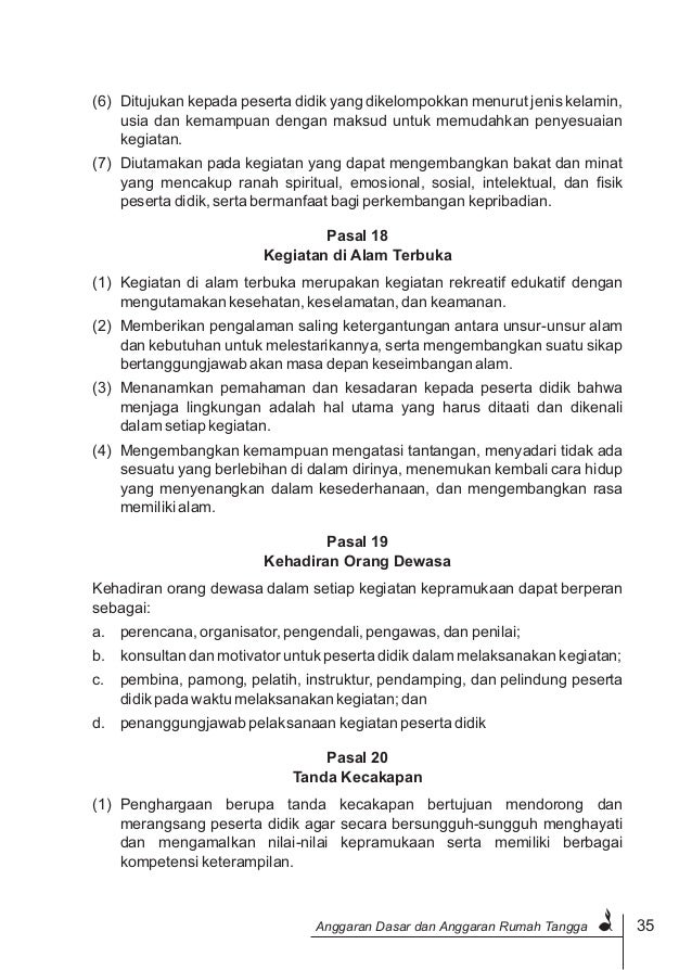 Ad & art gerakan pramuka munas 2013