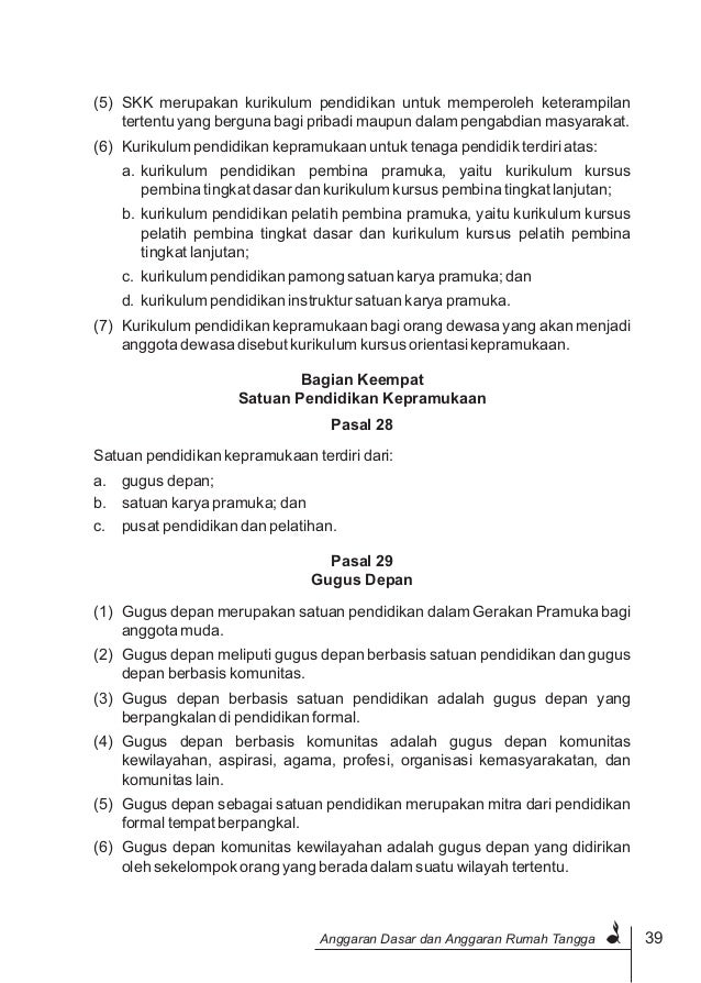 Ad & art gerakan pramuka munas 2013