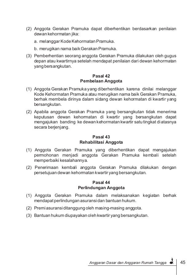 Ad & art gerakan pramuka munas 2013