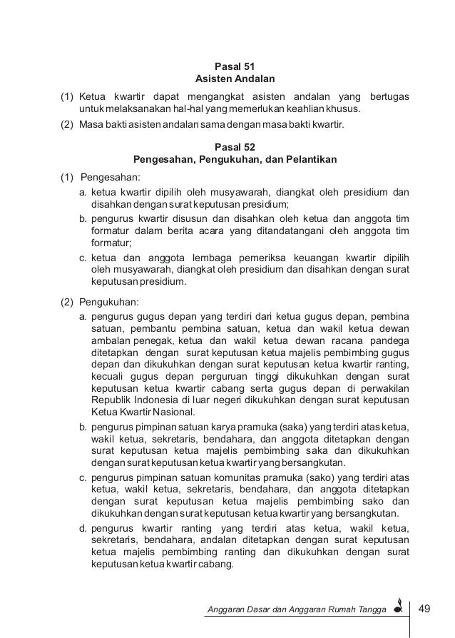 Ad & art gerakan pramuka munas 2013