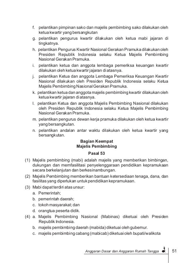 Ad & art gerakan pramuka munas 2013