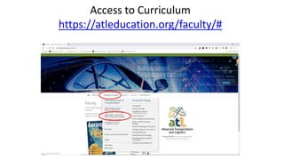 Access to Curriculum
https://atleducation.org/faculty/#
 