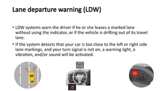Advanced Driver Assistance Systems in Vehicles | PPTX