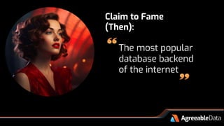 A Database Family [Tree] History | PPTX