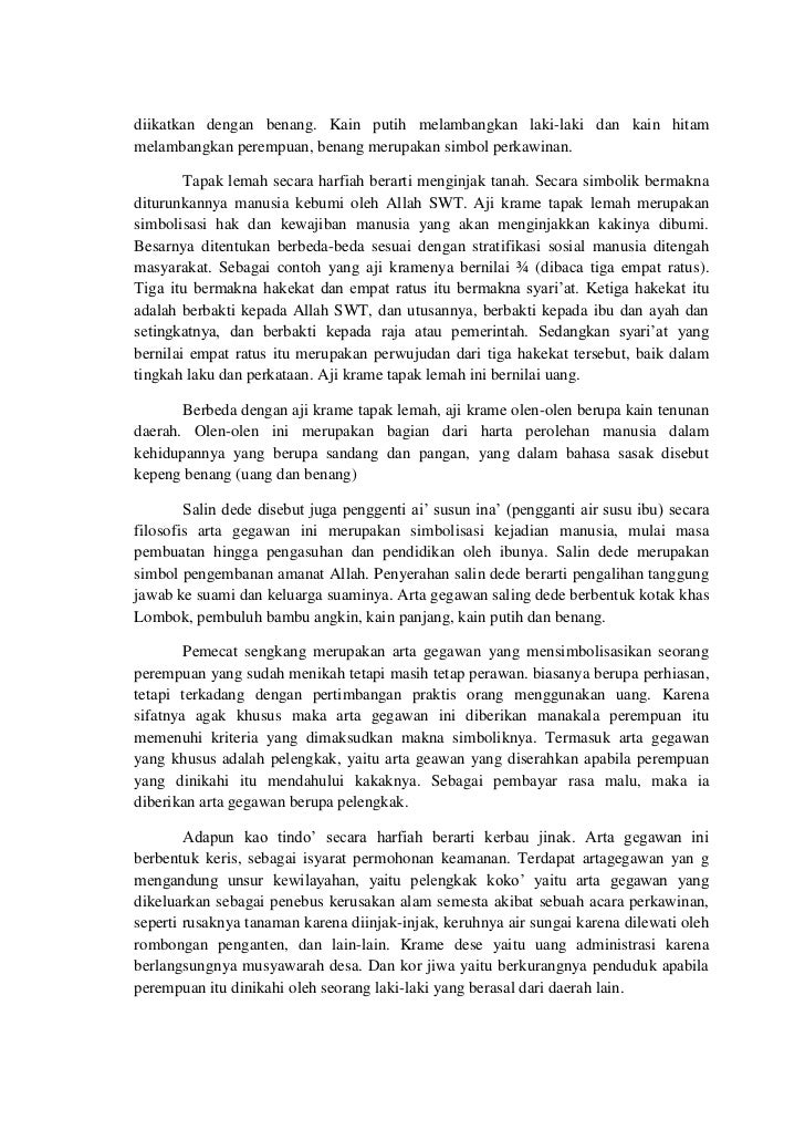 Adat Perkawinan Sasak