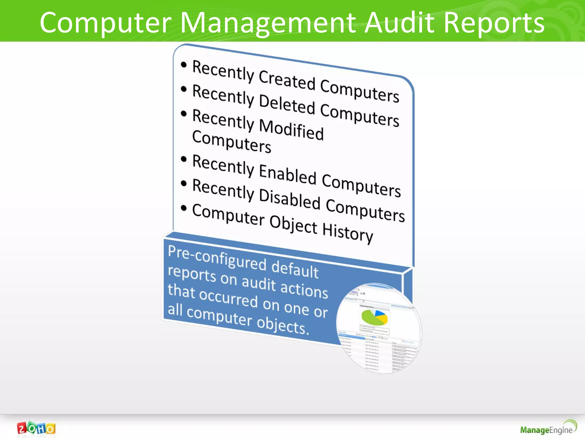 Computer Management Audit Reports
 
