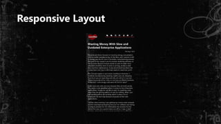 Responsive Layout
 