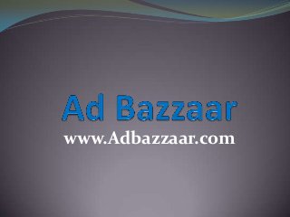 www.Adbazzaar.com

 
