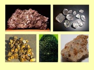 Yet Sierra Leone has immense natural resources Diamonds-some of the best in the world Titanium ore (red)-- ･   in the aerospace industry - for example in aircraft engines and air frames; ･   for replacement hip joints; ･   for pipes, etc, in the nuclear, oil and chemical industries where corrosion is likely to occur. Bauxite used for aluminum Gold Chromite (green) used in stainless steel 