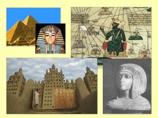 Africa is the birthplace of civilization--all science, mathematics, art, philosophy, religion and archeology originated in Africa. Sierra Leone and most of West Africa was part of the African civilization of Mali (the people called it Manden) from 1235 to 1645 -- ended by the enslavement of African people. It had enormous influence in the whole world. One of its cities Timbuktu was a center of learning--people came from everywhere to study and to enjoy the lively social and artistic culture. There was a medical school that taught delicate eye operations to remove cataracts.  Mansa Musa was one of the famous rulers of Mali in the 1300s. He brought architects and scholars into Mali. His rule was known for prosperity and stability of the country as well as for artistic, educational and technological achievement. 