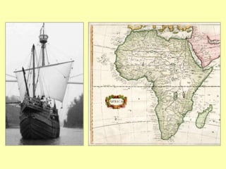 Europe rescued itself by its assault on Africa. In 1415 Henry the Navigator (never sailed a ship) sent Portuguese fleets out to the west coast of Africa to attempt to gain control of the wealthy African trade in gold, silver and other resources--trade that had gone on for centuries--millennia--connecting trade routes to the Middle East and Asia. They found African people themselves to be their most valuable commodity. The Arabs had a trade in African people as slaves for a thousand years. The slave trade started almost 80 years before Columbus sailed for the Americas By 1500 Portugal had extracted 700 tons of African gold, shipping it to Portugal and had kidnapped more than 81,000 African people into slavery. 