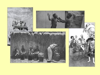 The atrocities that took place in Sierra Leone and West Africa were what DeBeers itself has done to African people for a hundred years. On knees Africans, with cans, body cavity searches, Zulu forced to pull rickshaw for owners 