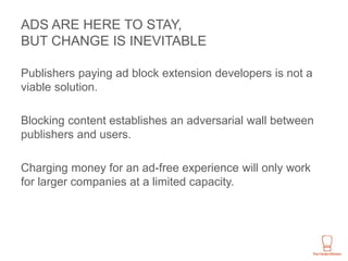 The Current State of Ad Blocking | PPTX