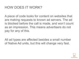 The Current State of Ad Blocking | PPTX
