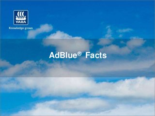 AdBlue® Facts
 