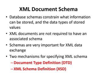 XML-Extensible Markup Language | PPTX