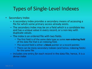 Adbms 22 dynamic multi level index using b and b+ tree | PPTX ...
