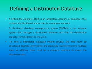 Adbms 23 distributed database design | PPT