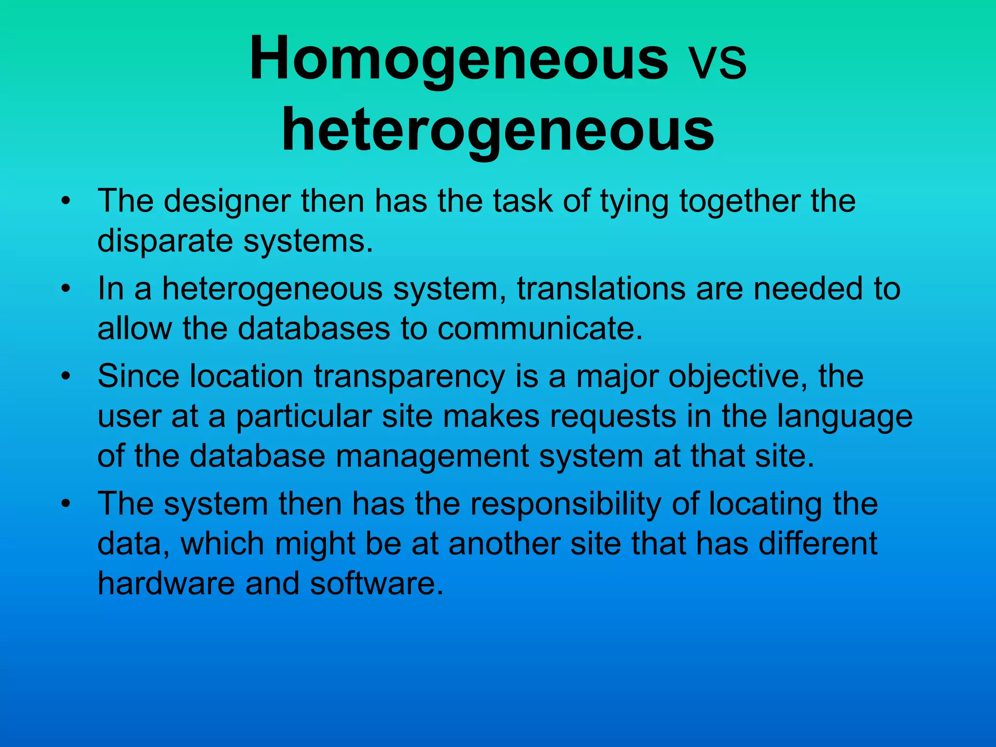Adbms 28 components of distributed database system | PPT