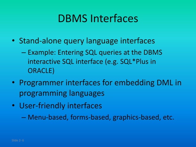 Adbms 7 database languages and tools | PPTX | Databases | Computer ...
