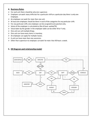 Advanced Database Management Systems Project Report | DOCX