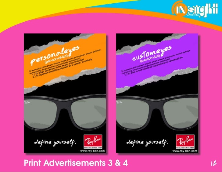 sunglasses for advertising